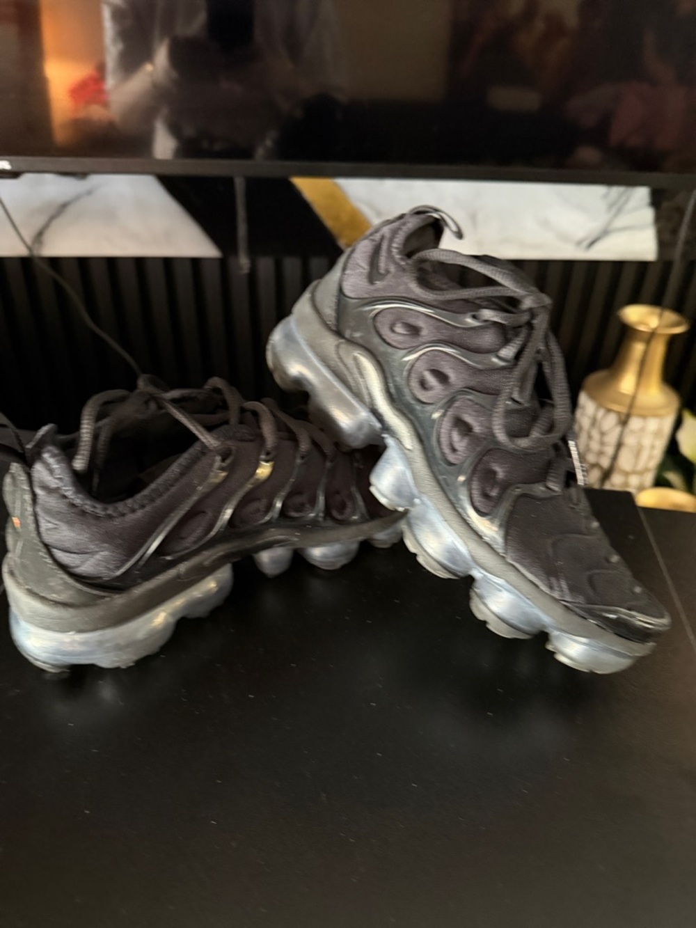 Nike Black Kids' Air-Style Cushion Sneakers